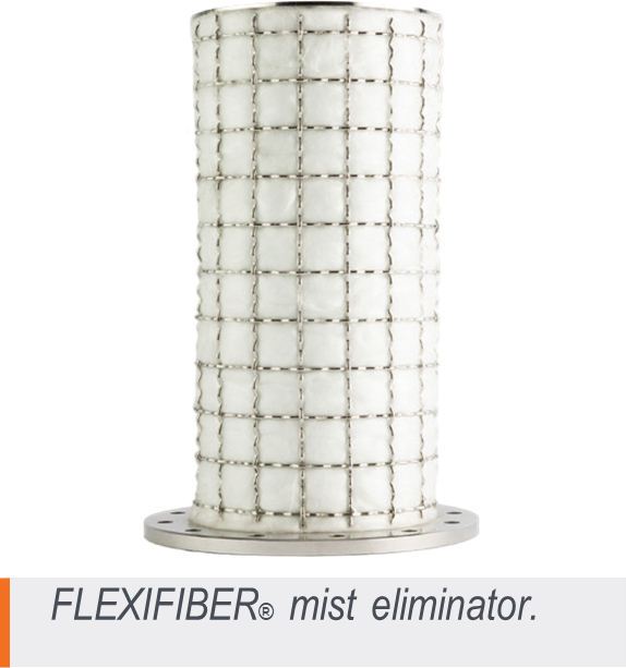 FLEXIFIBER fiber bed mist eliminator