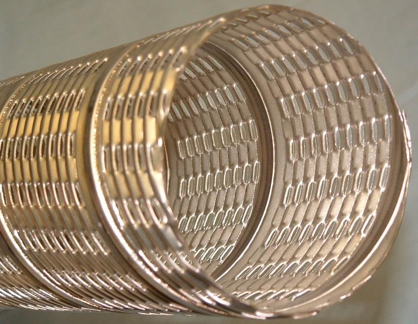 Hilco center tube — spiral seam construction