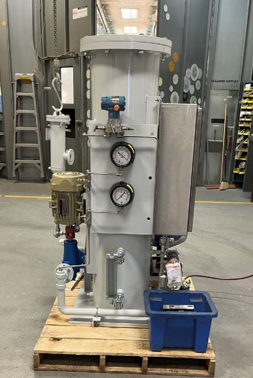 Hilco lube oil conditioner — coalescer/separator system