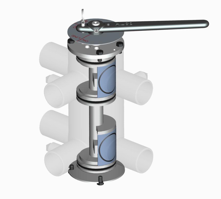 Hilco transfer valve — full assembly detail