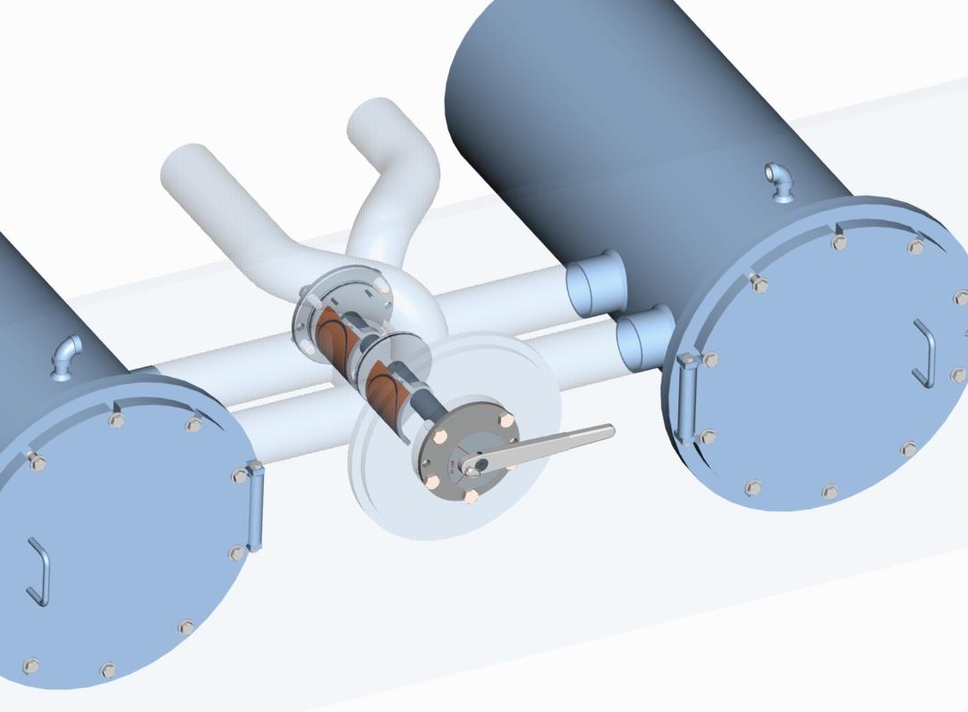 Hilco transfer valve — assembled unit ready for installation